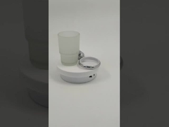 SUS304 Accesorios de baño de vidrio OEM ODM clásico redondo