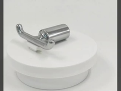 Accesorios de baño de vidrio cromo pulido OEM soporte de plato de jabón diseño redondo clásico