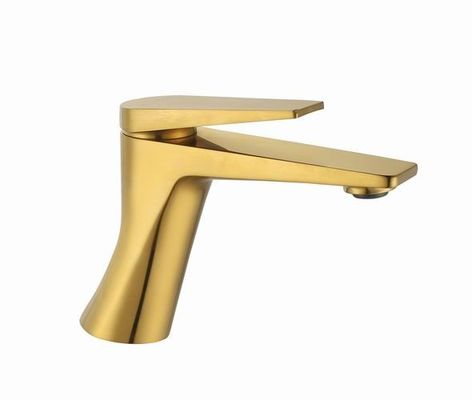 Cubierta de fundición, bañera montada, grifo de baño, batería de mano única, mezclador de agua caliente y fría.