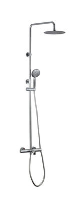Baño termostático bañera de ducha Grifos bañera expuesta mezcladora de color cromo latón