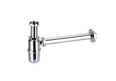Envases para botellas de latón lavabo de residuos sifón lavabo de baño drenaje para lavabo cromo OEM
