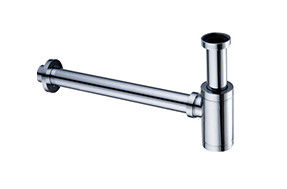 Lavadero Sifón Baño Lavadero Cuenca de drenaje Chrome OEM