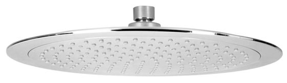 Columna de baño de cromo redondo de 10 pulgadas de plástico ABS