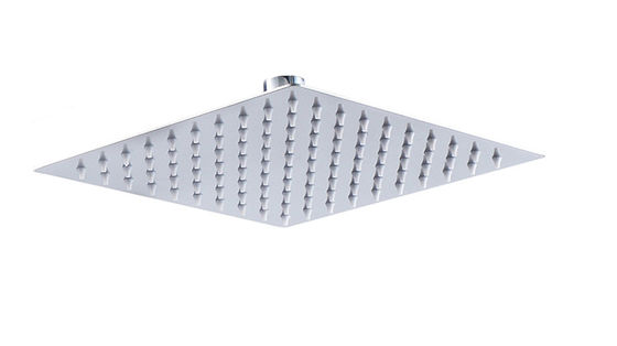 8&quot; 10&quot; 12 Cuadrado cabeza de ducha de lluvia OEM SUS304 Columna de baño de acero inoxidable cromo