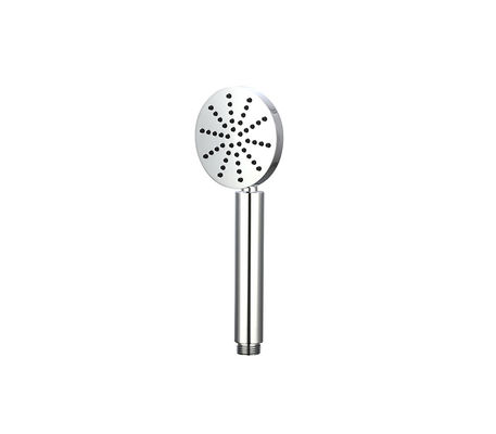 Ducha de manos de latón para la ducha de la columna de baño / boquilla redonda de silicio OEM