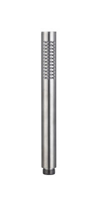Micrófono de latón ducha de manos ducha de mano para ducha columna pistola de baño de metal boquilla de silicio fácil de limpiar redonda OEM