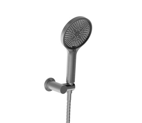 ABS plástico de 3 funciones duchas de manos pistola de metal baño grande redondo líquido silicona boquilla fácil limpieza