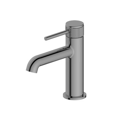 La mano de la pistola de baño es de metal de latón anulado.