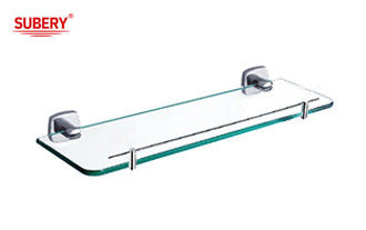 Accesorios de baño ODM OEM porta estantería de vidrio montado en pared