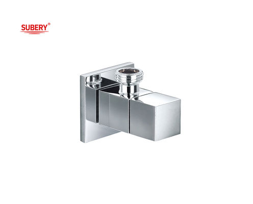 Válvula de triángulo de cromo G1/2&quot; de hilo OEM montado en la pared