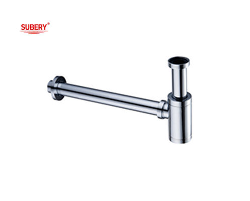 Lavadero Sifón Baño Lavadero Cuenca de drenaje Chrome OEM