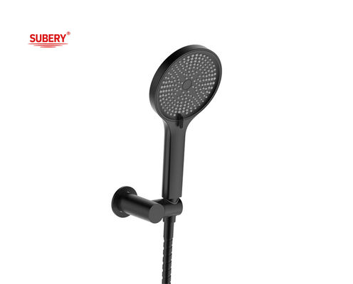 Baño negro de ducha portátil ABS plástico de 3 funciones