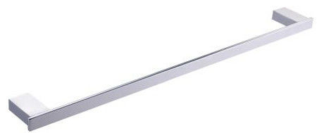 Los tornillos de montaje en la pared instalan modernos accesorios de baño de barras de toalla de acero inoxidable