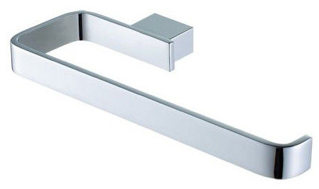 Accesorio de baño montado en la pared, porta toallas con anillo, ahorrando espacio