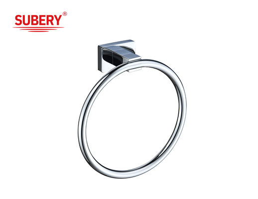 Anillo de toalla de baño de baño de acero inoxidable duradero en la casa