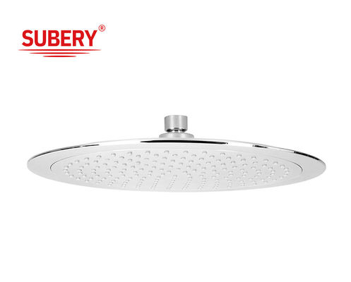 Columna de baño de cromo redondo de 10 pulgadas de plástico ABS