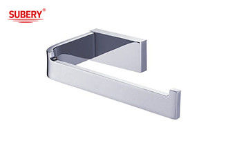 Brass canta portapapel de papel higiénico de cristal baño de alta calidad color cromo OEM nobel bronce pieza de montaje base de latón