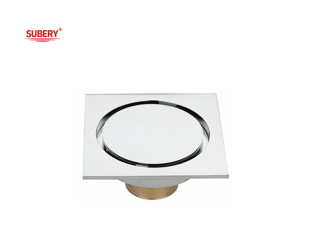 OEM de latón Baño de piso de drenaje Moderno piso montado 100 X 100mm 150 X 150mm