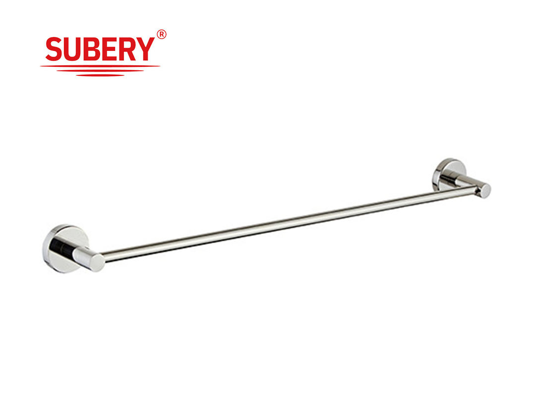 Lavadero de lujo toallita única barra de baño toallita gancho de pared montado en acero inoxidable SUS304 porta toallas bastidor
